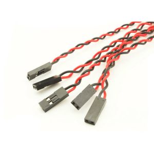 20cm Female To Female Jumper Wires 2pin Dupont With 2.54mm Spacing Pin Headers