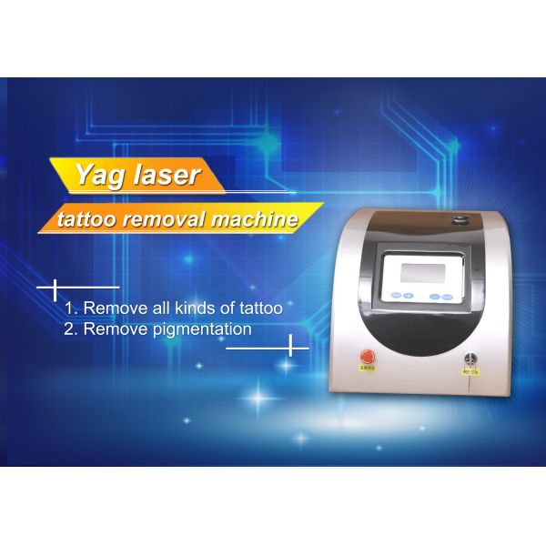 Buy Q Switch ND YAG Laser Pigment Removal Machine , Salon tattoo removal laser equipment at wholesale prices