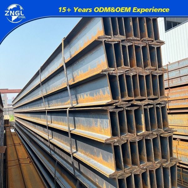 Competitive Stainless Steel I Beam H Beam for Web Width of 96mm 1056mm and Grade