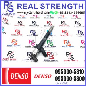 China Diesel Fuel Injector 6C1Q-9K546-BB 6C1Q9K546BB 095000-5810 for Land Rover Defender ZSD-424 on sale