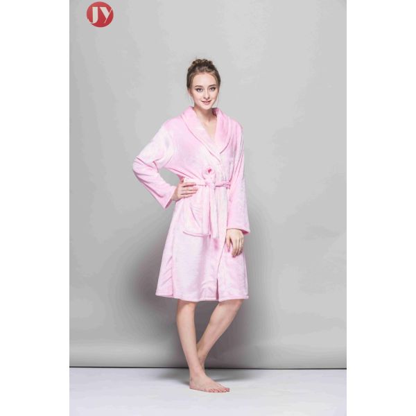 Women'S Thermal Kimono Soft Bathrobe Sexy Women Microfiber Plush Fleece Spa Nightgowns
