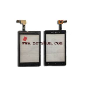 Quality High Brightness Replacement Touch Screens for Alcatel OT918D Black for sale