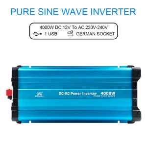 4000 watt 24v 230v pure sine wave power inverter