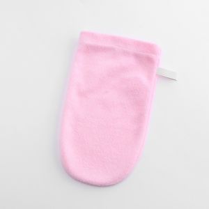 Microfiber Fac Facial Cleaning Gloves Makeup Remover Gloves Exfoliating Face
