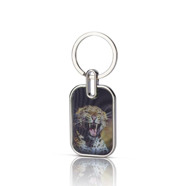 Custom Printed Epoxy Charms Clear Acrylic Transparent Holographic Keycharm