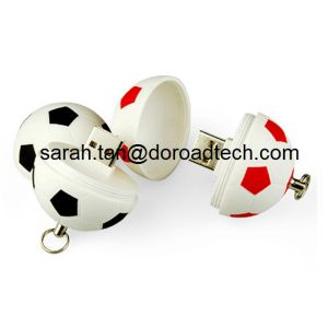 Quality Football/Soccer Plastic USB Stick, Football Shape USB Flash Drive for sale