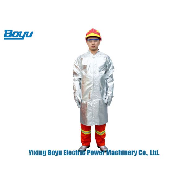 Buy Anti Radiation Transmission Line Stringing Tools Heat Fireproof Suit 1.3m at wholesale prices