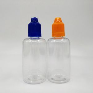 50ml PET Material With PP Cap Plastic dropper bottles