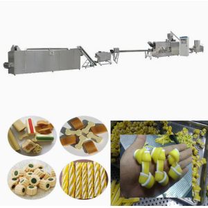 Quality Small Bone Dog Food Manufacturing Machine Twist Dental Care Treats 30 X 5 X 3m for sale