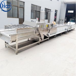 Automatic fruit and vegetable processing line spinach washing and drying machine