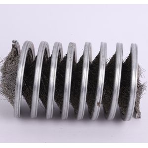 Industrial Spring Brush Steel Wheel Winding Derusting Polishing Brush Cleaning