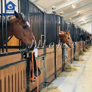 3.0m Length Weatherproof Horse Stall With Swing Door And Optional Bamboo Filling