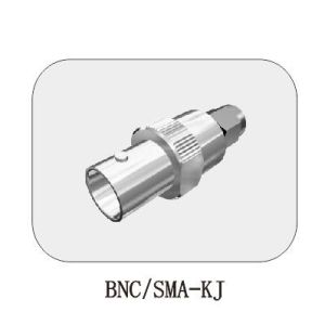 50 Ohm Straight RF Adapter BNC To SMA Coaxial Adapter