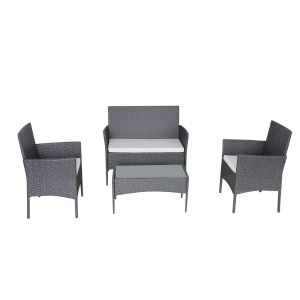 H840mm Rattan Garden Furniture Sets