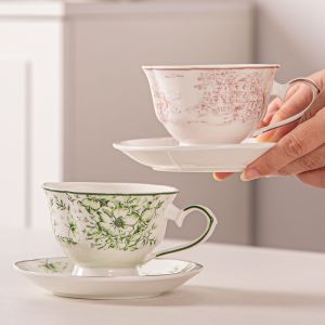 Ceramic Type Porcelain 2024 Year Cup 200ml Chinese Year Mug Gift Coffee Cup And