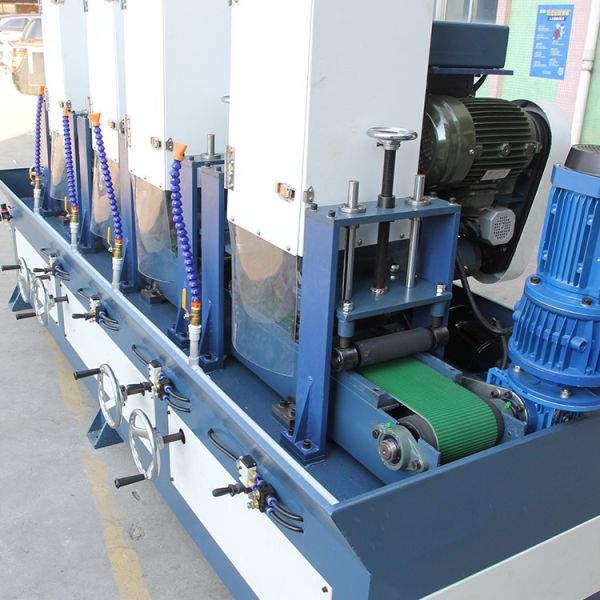 150mm 2 Grinding Conveyor Type Water Drawing Machine Belt Grinder Machines With