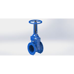 Quality Non Rising Stem Durable 2 Inch Water Gate Valve Low Maintenance For Industrial for sale