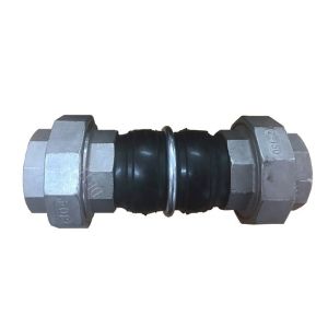 PN16 CL150lbs Rubber Expansion Joint With Fittings Union