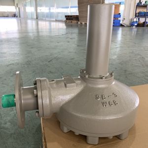 Quality Cast Steel Gearbox WCB Bronze Nut Bevel Gear Operator for sale