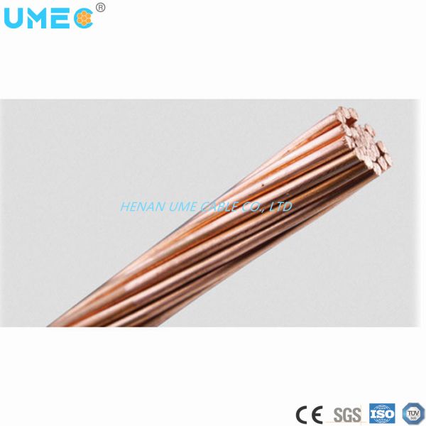 Buy Stranded Bare Copper Conductor Building Wire Cable with Flexible and Durable Strands at wholesale prices