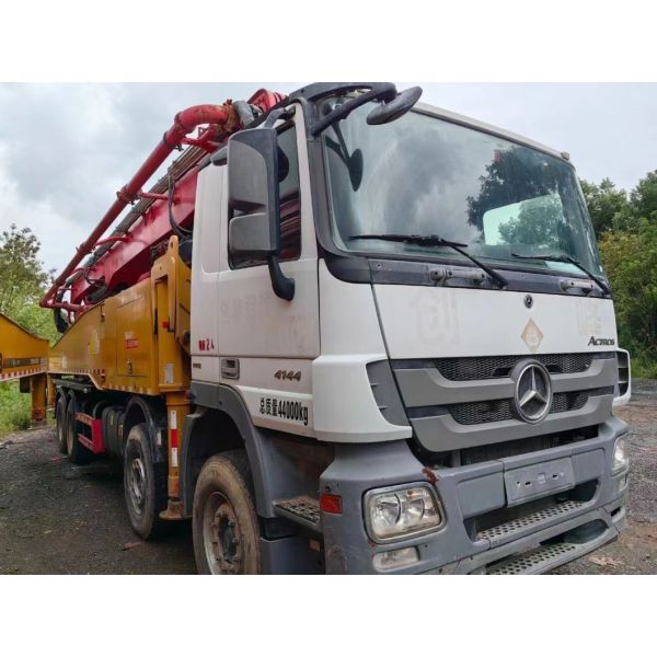 2019 56m Concrete Pump Mixer for Sale on Mercedes-Benz Truck