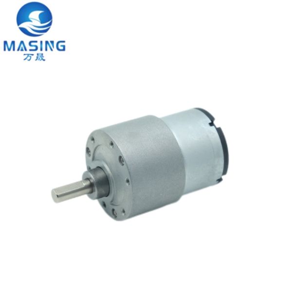 37mm High Torque Dc Gear Motor 12v Direction of Rotation CW/CCW 10 Rpm for Baby Cradle