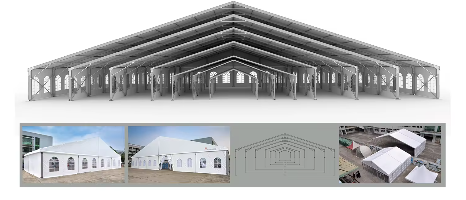 Aluminium Waterproof Tents Frame Marquee Tent On Sale For Exhibition, Party Event,Etc