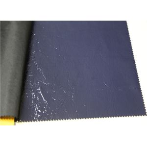 Windbreaker Dress PU Synthetic Leather With Wrinkle Effect 0.5mm Thickness