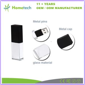 Custom 4GB 8GB 16GB Crystal USB Stick Engraving Logo Crystal Pendrive