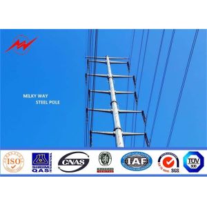 China 20FT 25FT 30FT Galvanization Electrical Power Pole For Philippines on sale