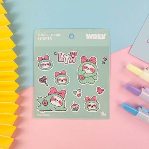 Quality Manual Account Metal Decal Stickers Oil Glue Flashing Light Sticker for sale