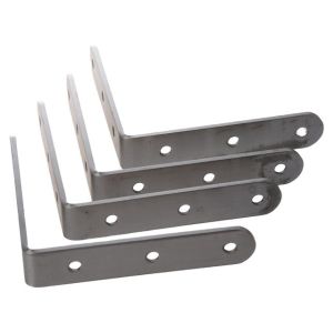 Customized L-shaped Right Angle Stainless Steel Bracket for Diverse Applications