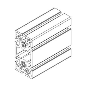 T-Slot & V-Slot 50 Series Aluminum Profiles -10-50100