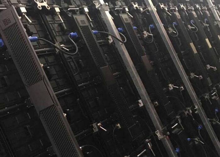 Advertising Commercial LED Display Screen LED Video Curtain Rental P3.91mm