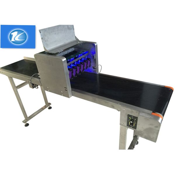 High Resolution Egg Marking Equipment , Edible Grade Quick Dry Ink Egg Printer