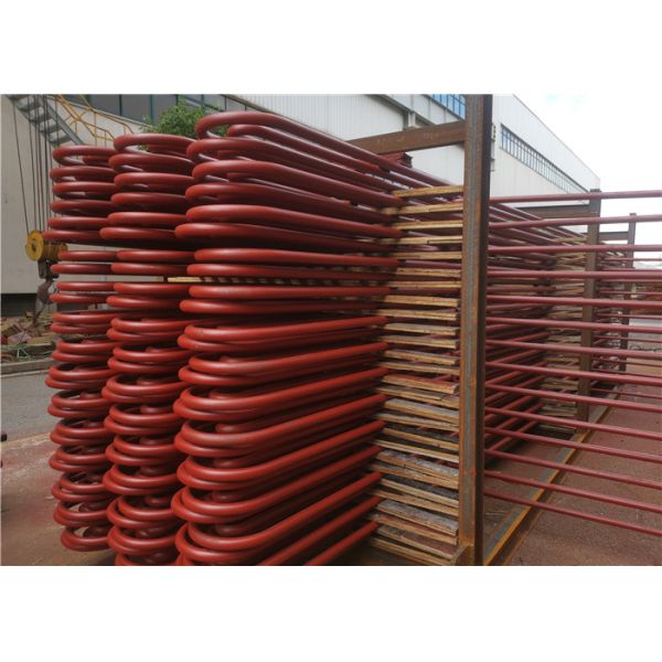 ASME Biomass Power Plant Carbon Steel Anti Corrosion Economizer Coil