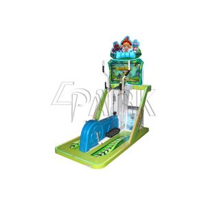 Indoor Simulation Running 350W Children Game Machine