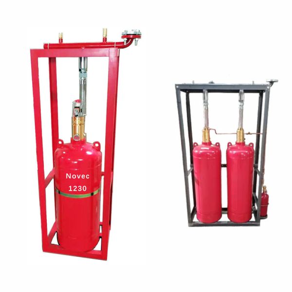 Environmentally Friendly NOVEC 1230 Fire Suppression System GSG\TUV Certified Steel Cylinder