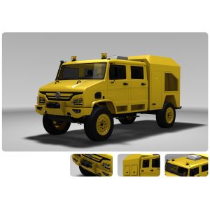 135 KW Emergency Power Supply Vehicle Provide The Electrical Safeguard