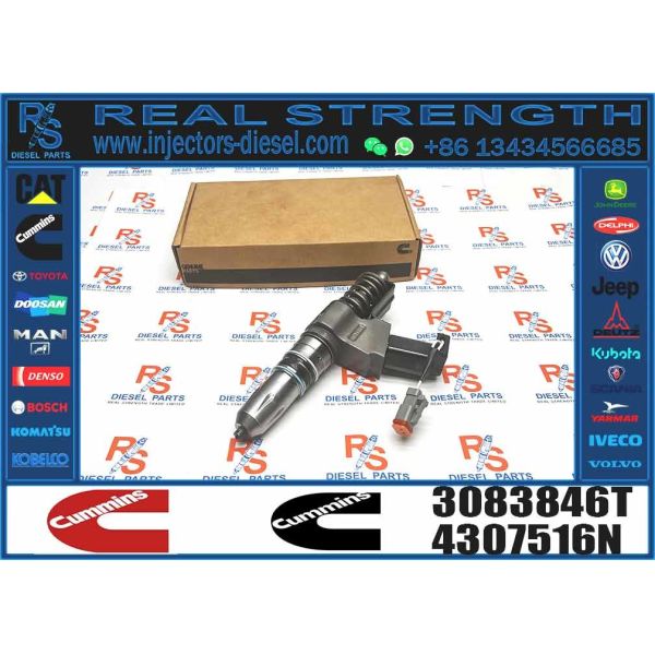 Buy Real Fuel Injector Assembly 3083846T For Cummins Engine N14 Series at wholesale prices