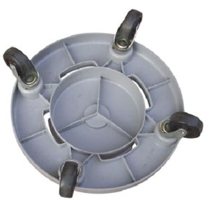 80L 100L 120L Plastic Trash Can On Wheels Thickened Round Trash Can