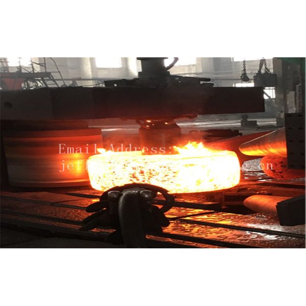 Buy 1.7228 50CrMo4 Forged Steel Rings Shaft Bar Hot Rolled Gear Ring Q+T Heat Treatment at wholesale prices