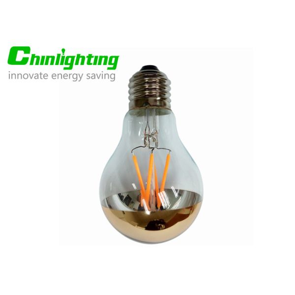 5w A60 S19 Ul Golden Plated Glass Bulb LED Lights