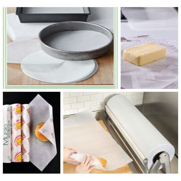 35gsm White Kraft Paper With Food Grade PE Coated Oilproof 1200mm 35gsm White Kraft Paper With Food Grade PE Coated Oilproof 1200mm