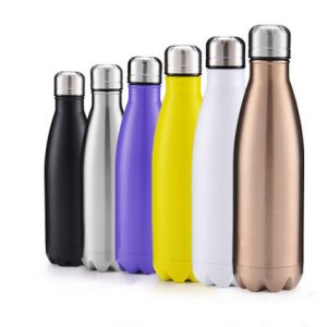 Virson Double Wall Vacuum Insulated Stainless Steel Cola sports Water Bottle