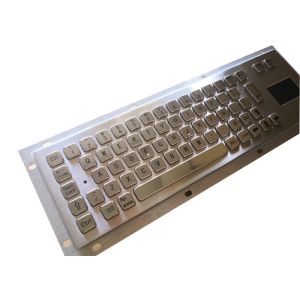 Mechanical Mexico Spanish 64 Keys Metal PC Keyboard IK07
