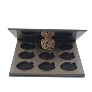 Non-Toxic Custom Printed Cardboard Makeup Empty Eyeshadow Palette Paper