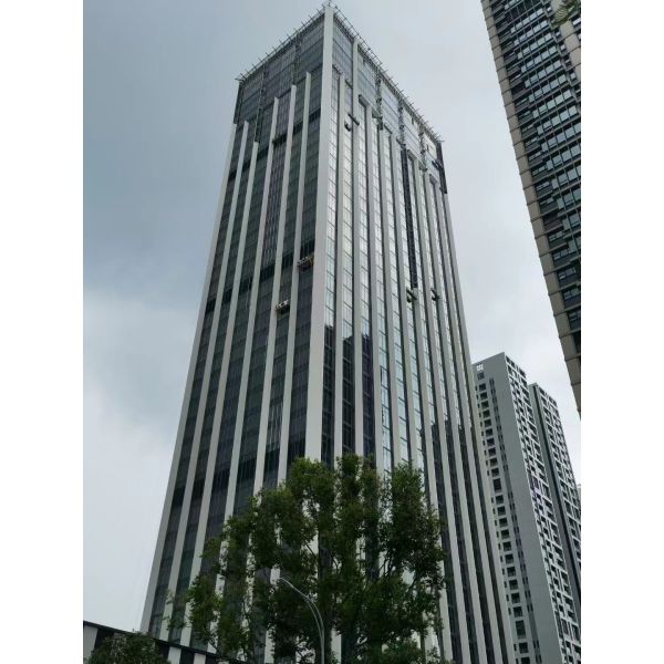 PVDF Coated with AKZO Brand Aluminum Solid Panel for Chamber of Commerce Building