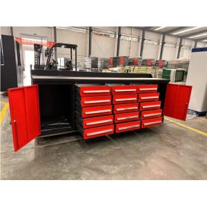Customized RAL Color Heavy Duty Workbench for Garage Store Tools and Jewelry