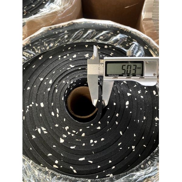 Custom-Cut Recycled Rubber Flooring Rolls 2mm 4mm 5mm 6mm 8mm 10mm 12mm